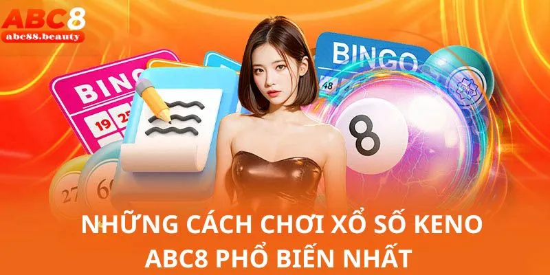 Cược tài xỉu với loại hình keno rất đơn giản